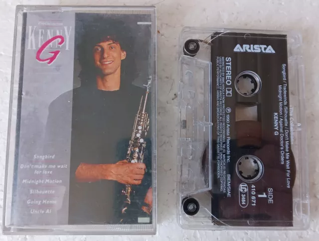 KENNY G The Collection (1990) Cassette, Compilation - Arista – 410 671