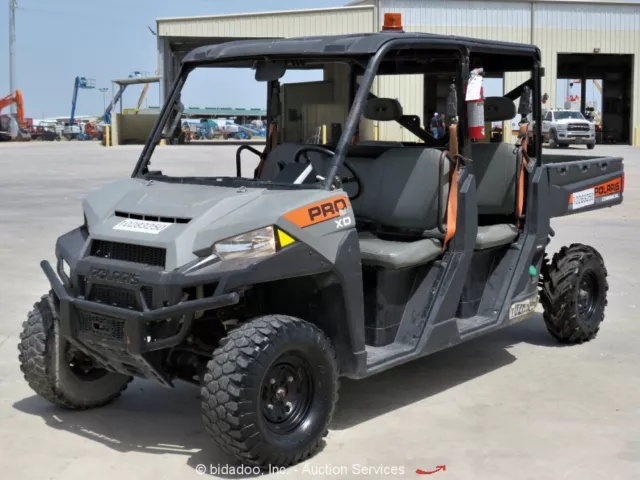 2019 Polaris PRO XD 4000D 4WD Side By Side Cart ATV UTV Dump Bed 4x4