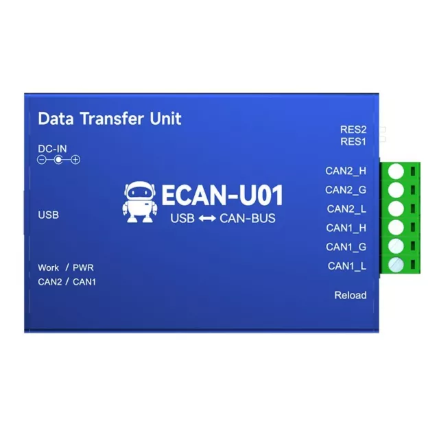 ECAN-U01 adattatore USB-CAN convertitore analizzatore bus CAN ricetrasmettitore trasferimento dati