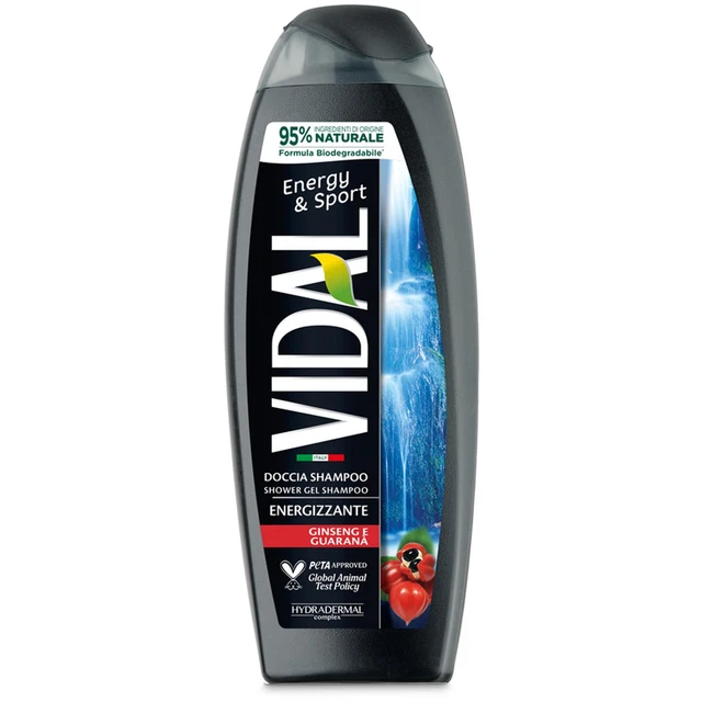 Vidal Doccia Schiuma Energizzante Energy Sport 250Ml