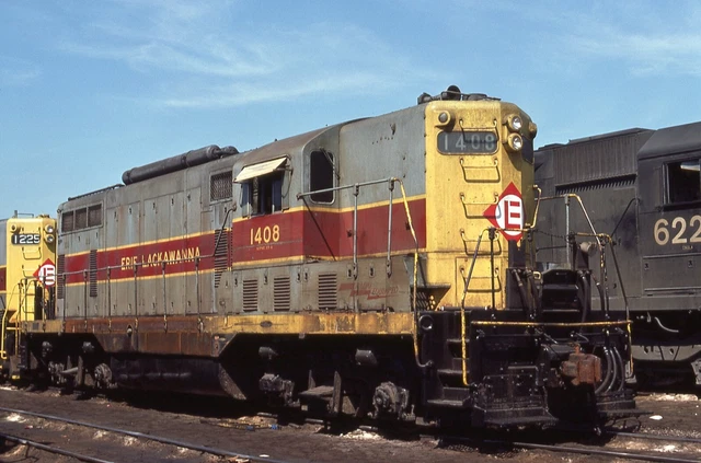 Erie Lackawanna Railroad      #1408    Original Kodachrome  Slide