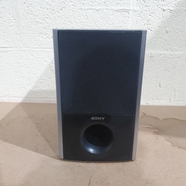 Sony ss ws80 black wired 3 ohms bass reflex home theater passive