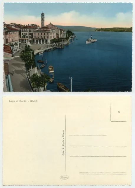 48755 - Salo - Lago di Garda - alte Ansichtskarte
