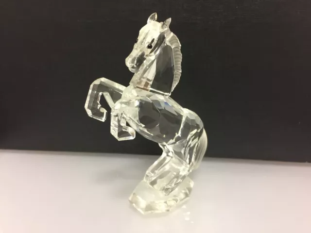 SWAROVSKI Figurine Blanc Étalon 11 CM / en Parfaite Condition