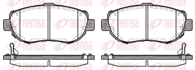 Kit Cales De Plaquettes De Frein Avant Lexus OEM F-Sport - RC350 2WD 2015-2019 - Neuf