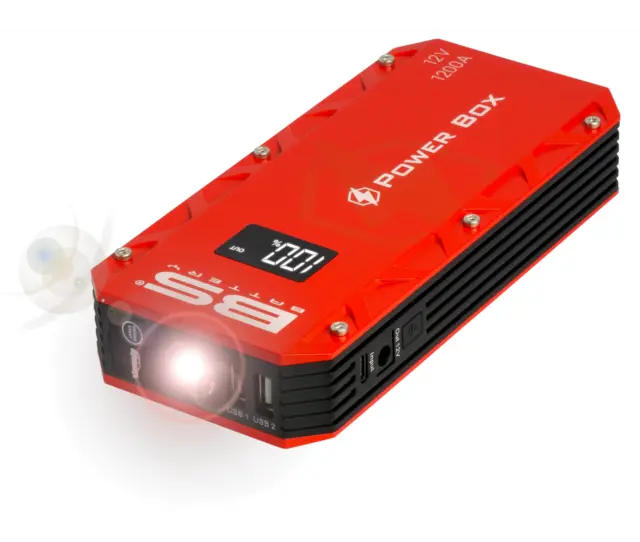 Booster de batterie BS BATTERY Power Box PB-02 avec chargeur USB / 700559 3