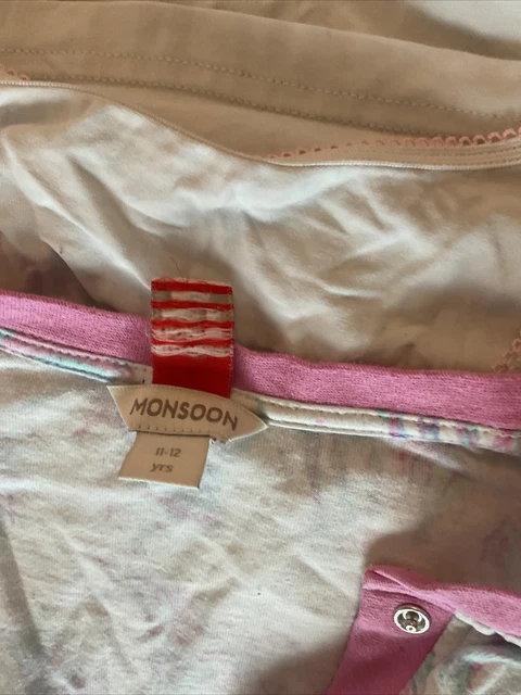 Girls clothes bundle age 8 9 10 monsoon joules dress jumper tops leggings pyjama 3