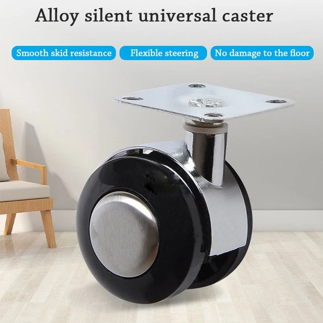 Rollers Wheel Safe Mute Wheel Chair Caster Office Chair Wheels Furniture Caster