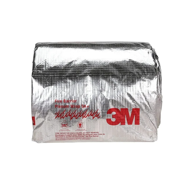 3M Fire Barrier Plenum Wrap 5A+, 1/2 in x 24 in x 50 ft, Roll