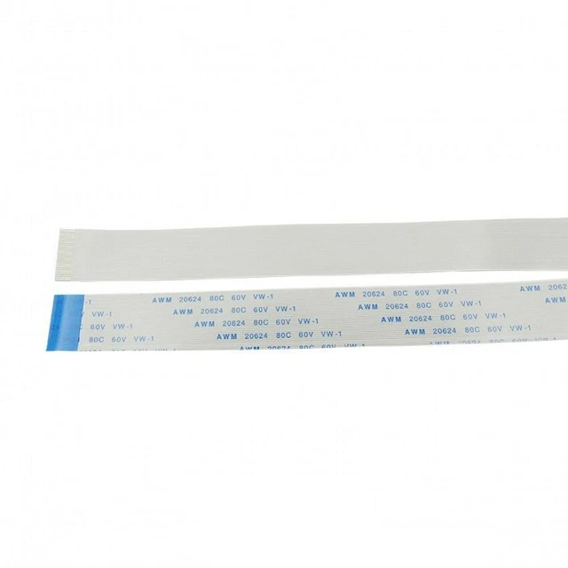 2pcs 9-Pin Pitch 0.5mm Reverse FFC/FPC Flexible Flat Cable 80C 60V VW-1 L: 50mm