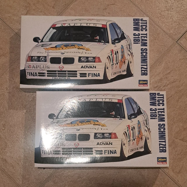 BMW 318I AGIP Vallelunga 1993 Salvarani Plastic Model