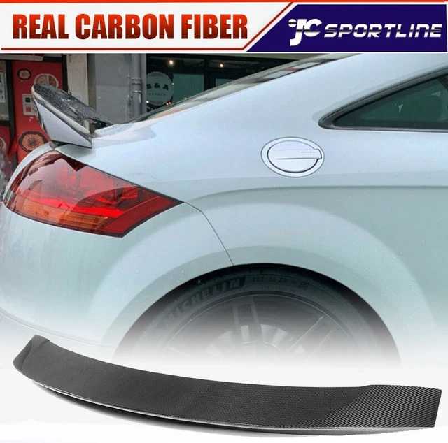 Fits Audi TT TTS Sline Mk2 8J 2008-14 Real Carbon Rear Trunk Spoiler Boot Wing