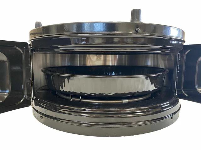 TURKISH ITIMAT Electrical Roster Grill Round Veg Chicken Pizza Oven Single Tray