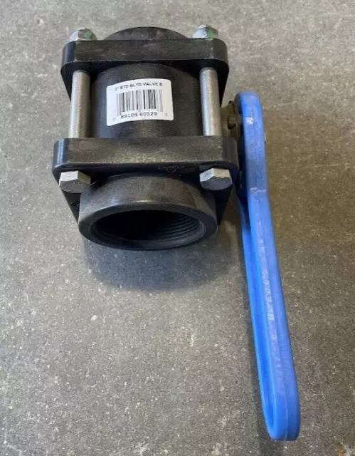 60529 2" Standerd Bolted Ball Valves Norwesco 60529 Blue Handle Std Bltd Valve B
