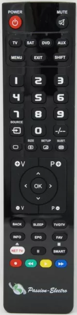 Télécommande de remplacement pour LG AKB73796101, DVD/BD