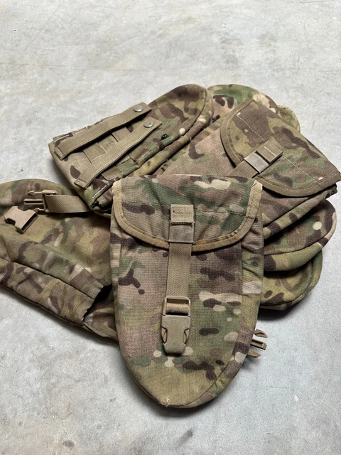 US Army Entrenching Tool Carrier Pouch Molle II OCP Multicam Shovel E-Tool Cover 2