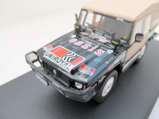 Volkswagen VW Course Iltis Modèle NOREV IN 1:43 Noir 183099300K1W Neuf 3