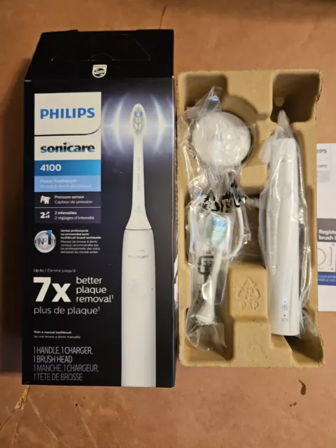 Philips Sonicare 4100 Electric Toothbrush - White (HX3681/23)