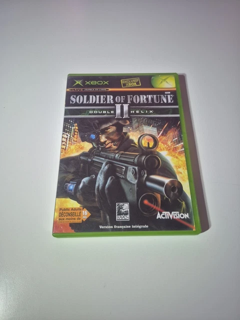 Jeu Xbox Soldier Of Fortune II: Double Helix - Version PAL FR COMPLET (boîtier, Notice) - Bon état