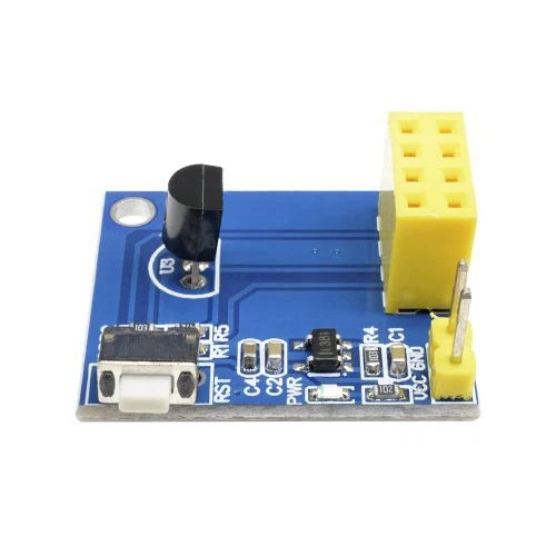 ESP8266 ESP01/01S DS18B20 Temperature Sensor WIFI Adapter Board Module