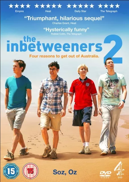 The Inbetweeners 2 (DVD) - Brand New & Sealed Free UK P&P