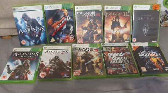xbox 360 games bundle joblot *10 Games