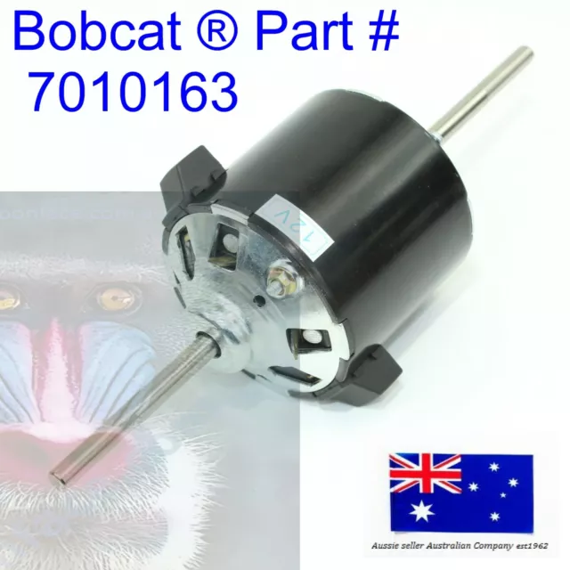 Fan Blower Motor for Bobcat 7010163 S220 S250 S300 S330 S450 S510 S530 S550 S590