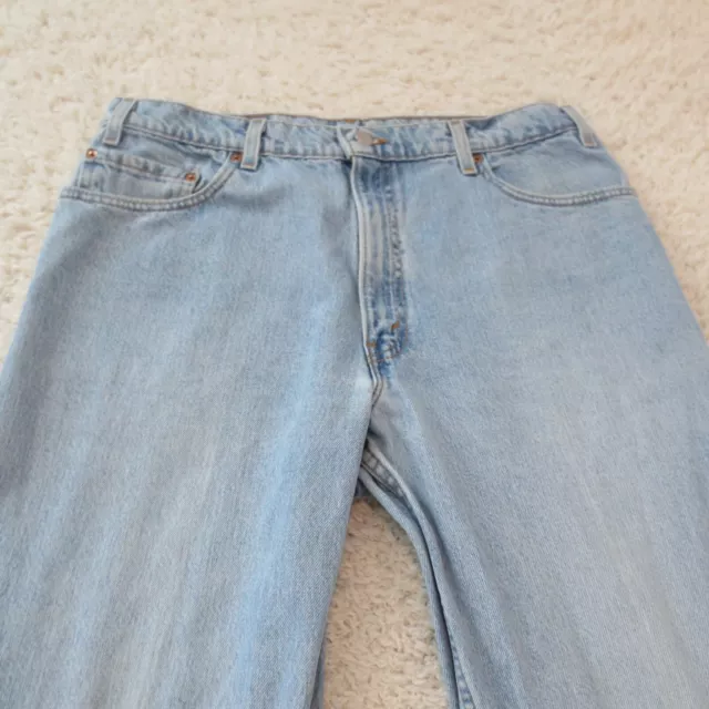 VINTAGE LEVIS 560 Jeans Mens 36x32 Blue Denim Red Tab Baggy Streetwear ...