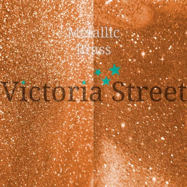 Victoria Street Glitter - Metallic Copper - Fine 0.008" / 0.2mm Rose Gold Orange