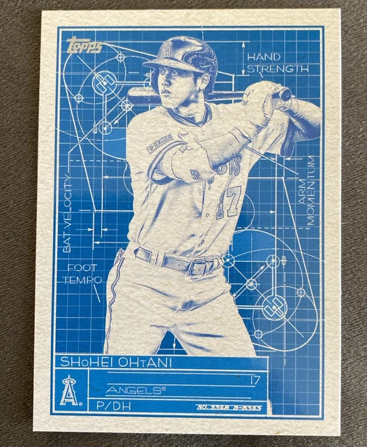 2024 TOPPS SUPERSTAR Blueprint Shohei Ohtani SB3 SP ! Dodgers Angels