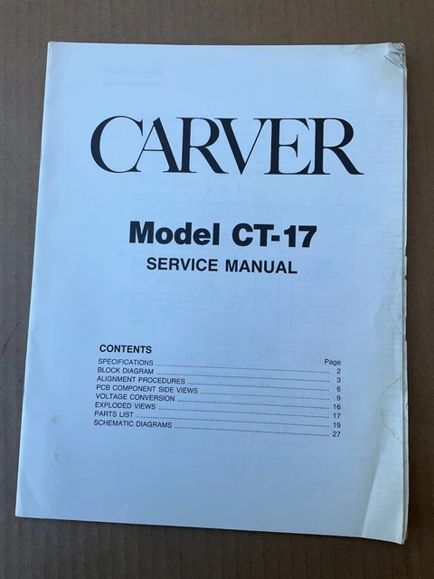 Vintage Manuals, Vintage Parts & Accessories, Vintage Audio