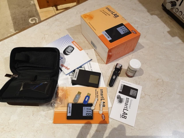 Smart LAB mini mg/dl - Set - como nuevo y con embalaje original