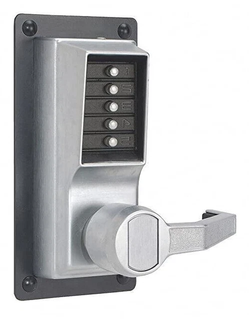Kaba Simplex RH Mechanical Combination Pushbutton Exit Trim Lever LRP1010-26D
