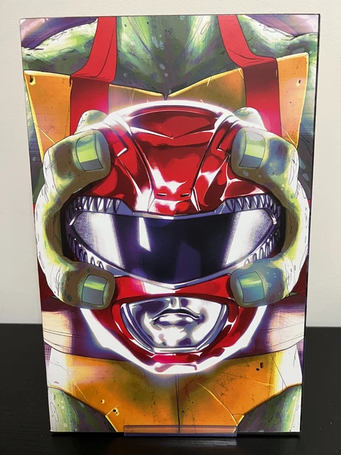 Power Rangers Teenage Mutant Ninja Turtles #1 Red Helmet IDW/Boom Variant 2020
