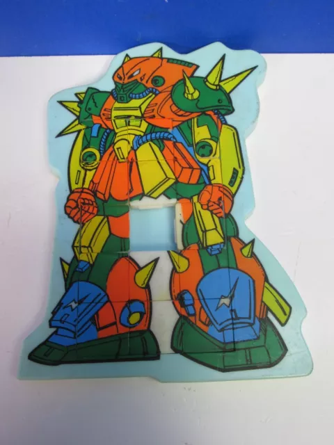 VINTAGE SLIDE TILE PUZZLE TOY ROBOT SPACE hong kong GUNDAM TRANSFORMERS?