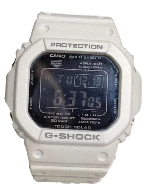 Casio G-Shock GD-B500-7 Orologio Digitale Compatto Bianco Con Bluetooth E Ricarica Solare - 2