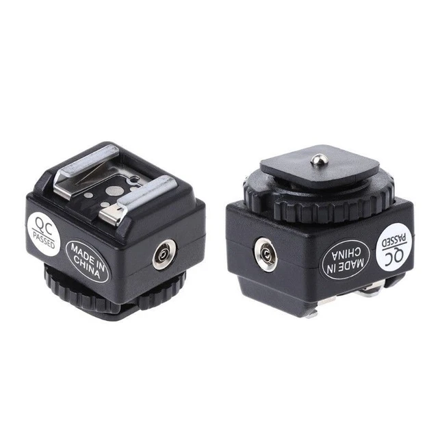 Cámara Flash Convertidor 1.14 * 1.02 * 1.18 pulgadas Adaptador Puerto Kit Fotógrafos
