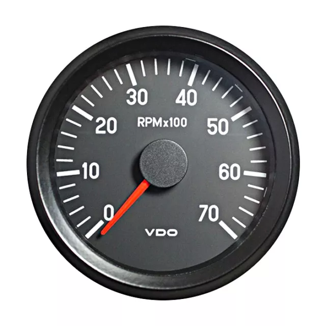 VDO Cockpit International Tachometer Gauge 7000 RPM 80mm 3.1" 12V 333-035-003G