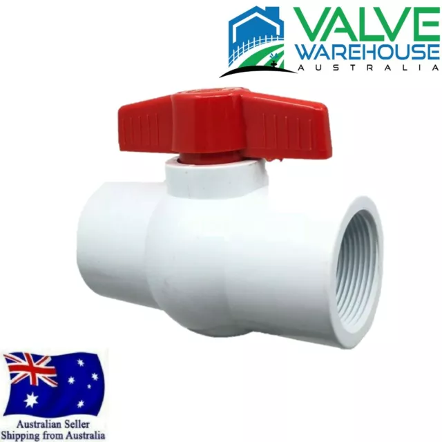 PVC BALL VALVE - FEMALE BSP THREADED - ERA - Australian Standard No. WMKA25603