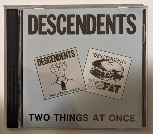 Descendents - Two Things At Once CD Milo Goes to College Bonus Fat SST Punk