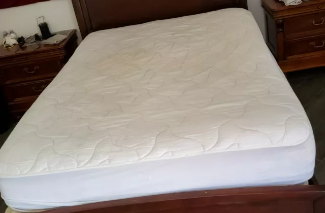 Queen Mattress Pad Cover Fitted | Deep Pockets Bed Mattress Protect Mattress Bed