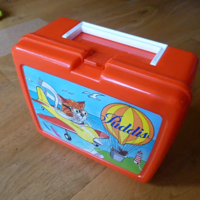 Puddis Vintage Advertising Lunchbox Thermos Brand Rare VGC inc UK P+P