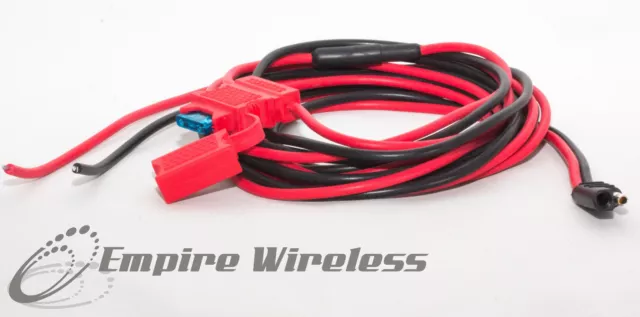 Power Cable For Motorola Cdm1200 Cdm1550 Maxtrac Cm300 Cm200 Em200 Em400 Pro5100