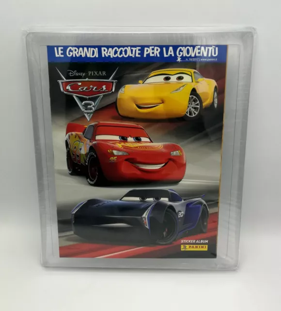 CARS 3 Disney Pixar album vuoto + set completo sigillato Panini