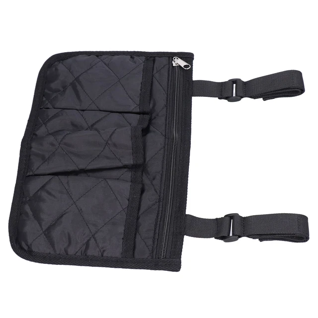 Bolsas laterales para silla de ruedas de gran capacidad hermosas prácticas reposabrazos laterales MX