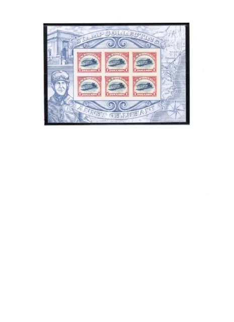 #4806 2013 Inverted Jenny Souvenir Sheet of 6 $2.00 Stamps.  MNH.  FREE SHIPPING