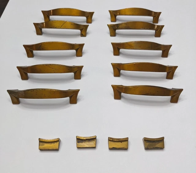 14 kbc drawer pulls vintage MCM