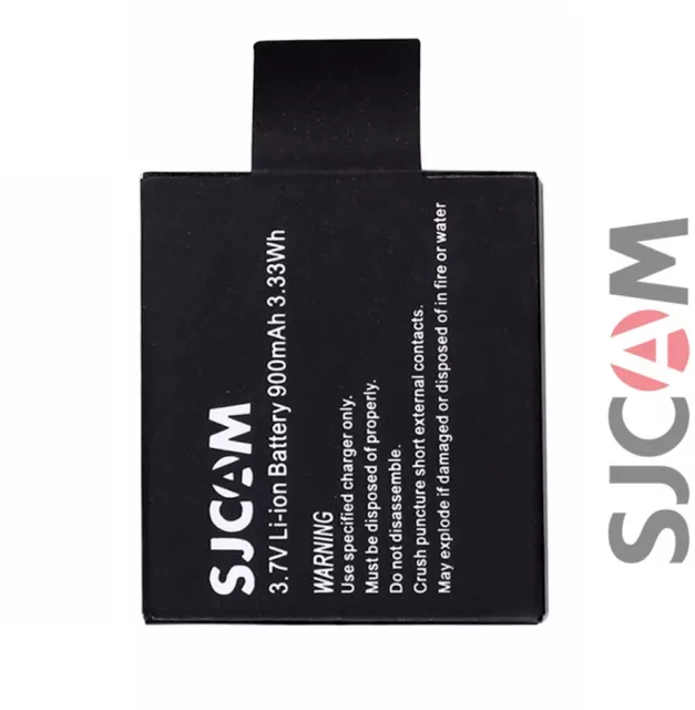 Genuine SJCAM SJ4000 SJ5000 M10 Li-ion Camera Battery 3.7V 900mAh