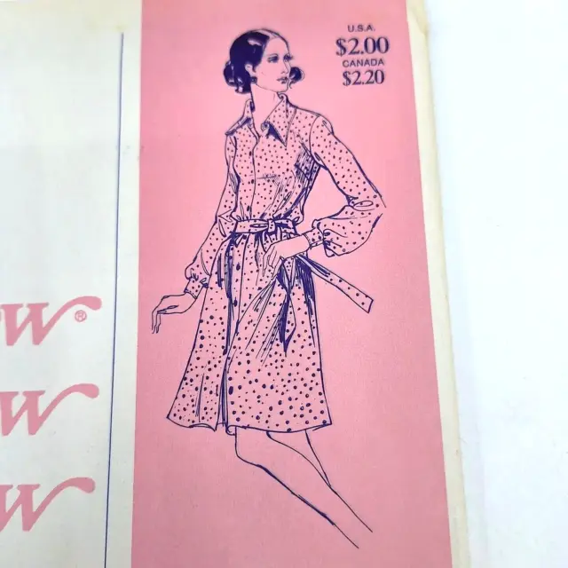 STRETCH &SEW 1575 Modest Shirtwaist Dress Ann Person Master Pattern UC ...