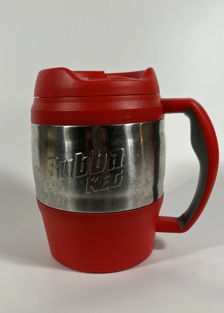Bubba Keg 52oz Red Classic Travel Mug W/ Handle & Bottle Opener Hot Or Cold